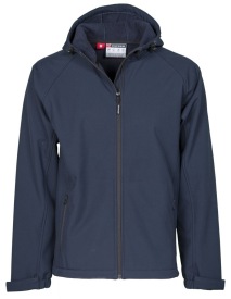Softhelljas Payper GALE met kap Kleur_P navy blue