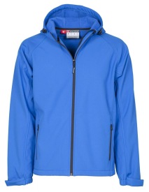 Softhelljas Payper GALE met kap Kleur_P royal blue