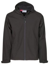 Softhelljas Payper GALE met kap Kleur_P black