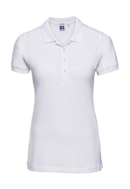 Ladies  Stretch Polo 566F Kleur WHITE