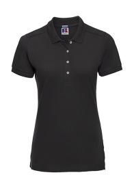 Ladies  Stretch Polo 566F Kleur BLACK