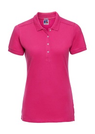 Ladies  Stretch Polo 566F Kleur FUCHSIA