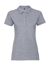 Ladies  Stretch Polo 566F Kleur LIGHT OXFORD