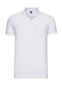 Men's Stretch Polo Kleur WHITE