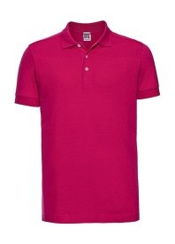 Men's Stretch Polo Kleur FUCHSIA