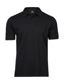 Heavy Polo Piqu? Kleur BLACK