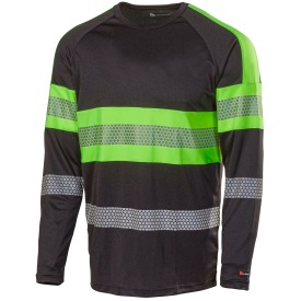 HI-VIS T-SHIRT L.BRADOR 6111P LANGE M Kleur FLUO GEEL
