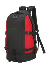 Gran Paradiso Hiker rugzak Backpack Kleur BLACK/RED