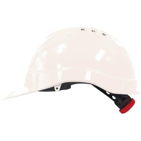 HELM ASMARA 8050 6 PUNTS NYLON + DRAAIKNOP Kleur WHITE