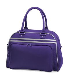 Retro Bowling Bag Kleur PURPLE