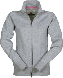 Sweater Payper PANAMA+LADY full zip Kleur_P melange grey