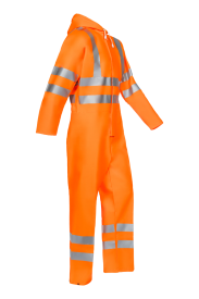 Signalisatie regenoverall Kleur FLUO-ORANJE