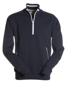 Sweater Payper RIO half zip Kleur_P navy blue/white