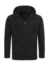 Active Hooded Fleece Jacket Kleur BLUE MIDNIGHT