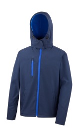 TX Performance Hooded Softshell Jacket Kleur MARINEBLAUW/KORENBLAUW