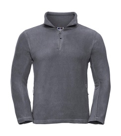 Quarter Zip Outdoor Fleece 2 Kleur CONVOY GREY