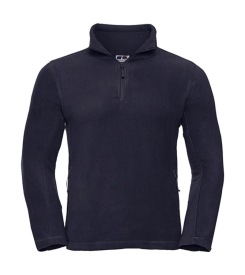 Quarter Zip Outdoor Fleece 2 Kleur FRENCH NAVY