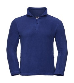 Quarter Zip Outdoor Fleece 2 Kleur BRIGHT ROYAL