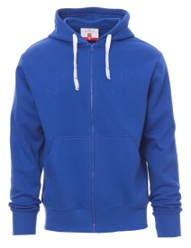 Hoody Payper PORTLAND full zip Kleur ROYAL BLUE