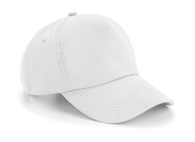 Authentic 5 Panel Cap Kleur WHITE
