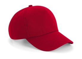 Authentic 5 Panel Cap Kleur CLASSIC RED