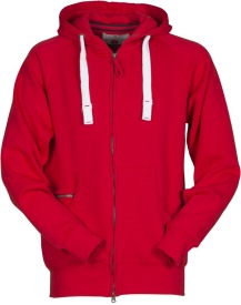 Hoody DALLAS+ full zip 300 gr Kleur RED