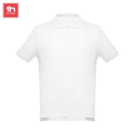 Heren polo shirt  adam Kleur WIT