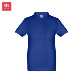 Unisex poloshirt voor kinderen adam kids Kleur konings blauw
