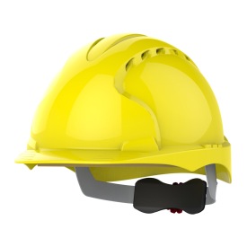Helm JSP EVO3 draaiknop geventileerd Kleur GEEL