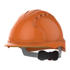 Helm JSP EVO3 draaiknop geventileerd Kleur ORANJE