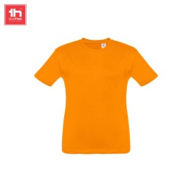 Kinder unisex t-shirt ankara kids Kleur ORANJE