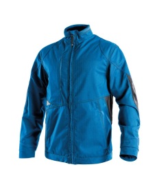 Atom Werkvest Kleur AZUURBLAUW/ANTRACIETGRIJS