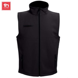 Softshell bodywarmer baku Kleur ZWART