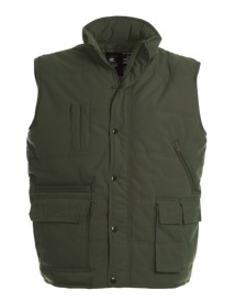 Unisex Bodywarmer Explorer Kleur OLIVE