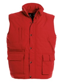 Unisex Bodywarmer Explorer Kleur RED