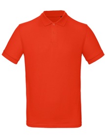 Inspire Polo / Men Kleur_W Fire Red