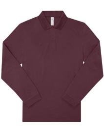 My Polo 180 Long Sleeve Kleur BURGUNDY
