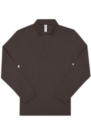 My Polo 180 Long Sleeve Kleur ROASTED COFFEE