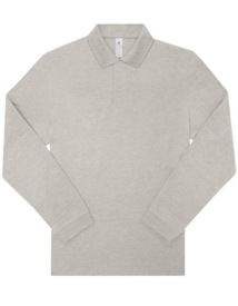 My Polo 210 Long Sleeve Kleur HEATHER GREY FOG