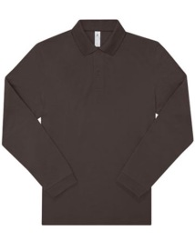 My Polo 210 Long Sleeve Kleur ROASTED COFFEE