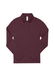My Polo 180 Long Sleeve /Women Kleur BURGUNDY
