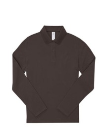 My Polo 180 Long Sleeve /Women Kleur ROASTED COFFEE