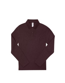 My Polo 210 Long Sleeve /Women Kleur HEATHER BURGUNDY