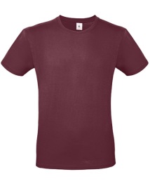 T-Shirt #E150 Kleur_W Burgundy