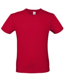 T-Shirt #E150 Kleur_W Deep Red