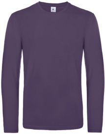 T-Shirt #E190 Long Sleeve / Unisex Kleur_W Urban Purple
