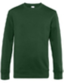 KING Crew Neck Sweat Kleur_W Bottle Green