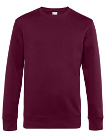 KING Crew Neck Sweat Kleur_W Dark Cherry