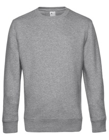 KING Crew Neck Sweat Kleur_W Heather Grey
