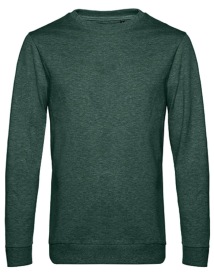 #Set In Sweat Kleur_W Heather Dark Green